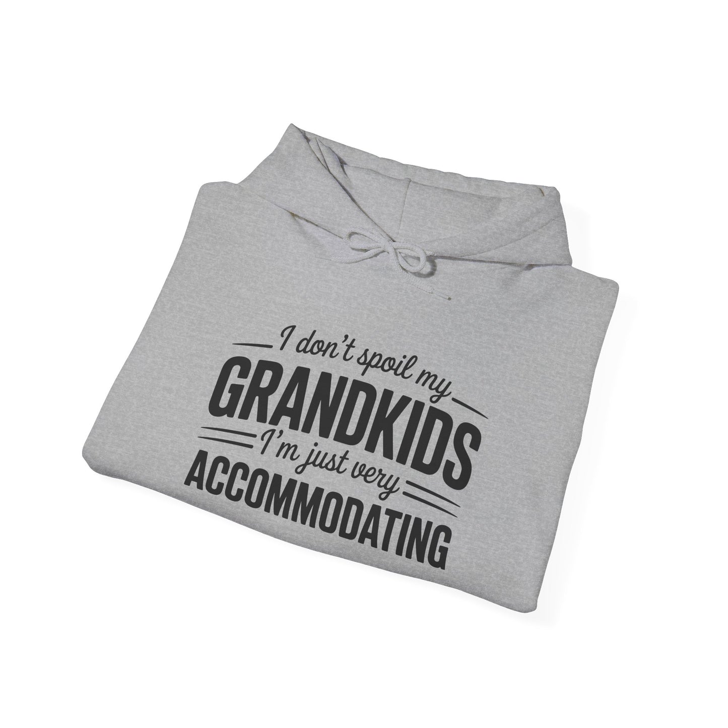 I Don't Spoil My Grandkids I'm Just Very Accommodating Heavy Blend™ Hooded Sweatshirt