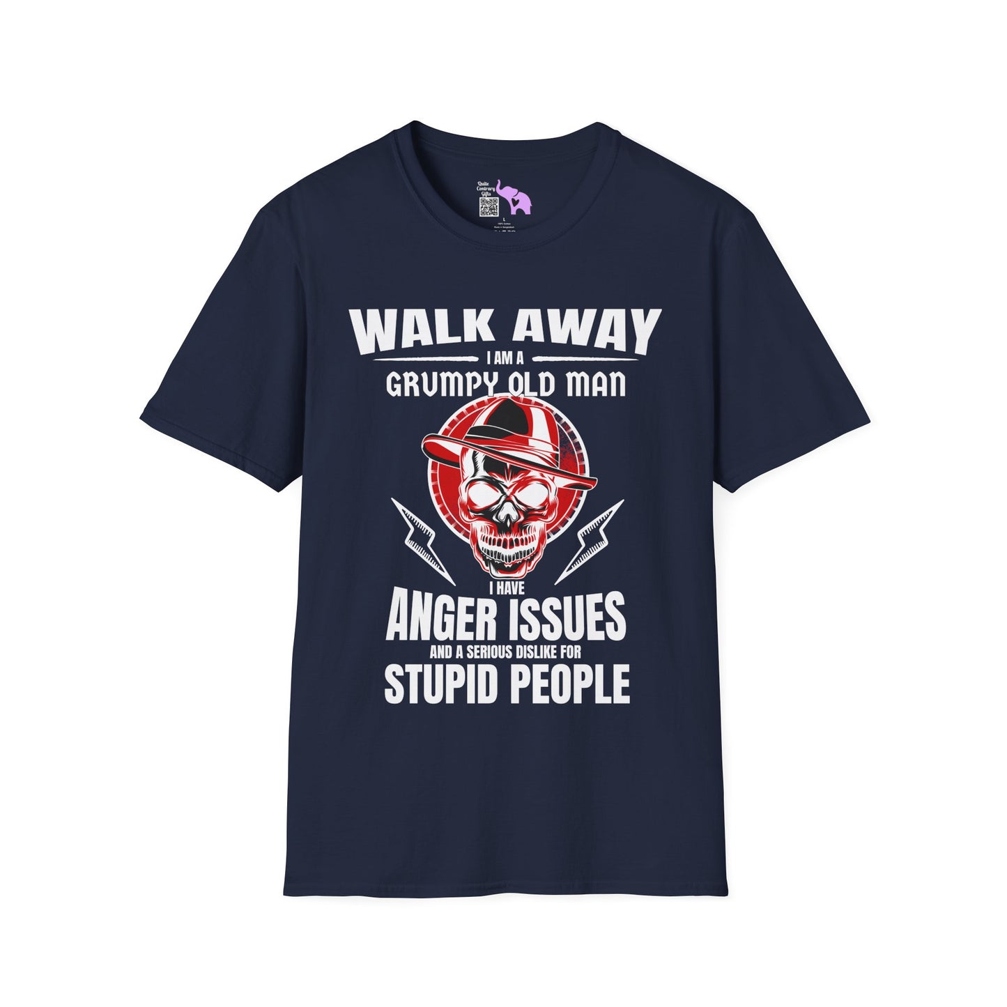Walk Away I Am A Grumpy Old Man... Adult T-shirt