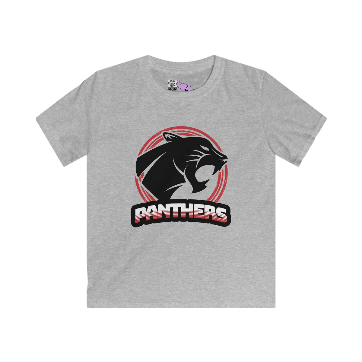 Panthers Circle Youth Softstyle Tee