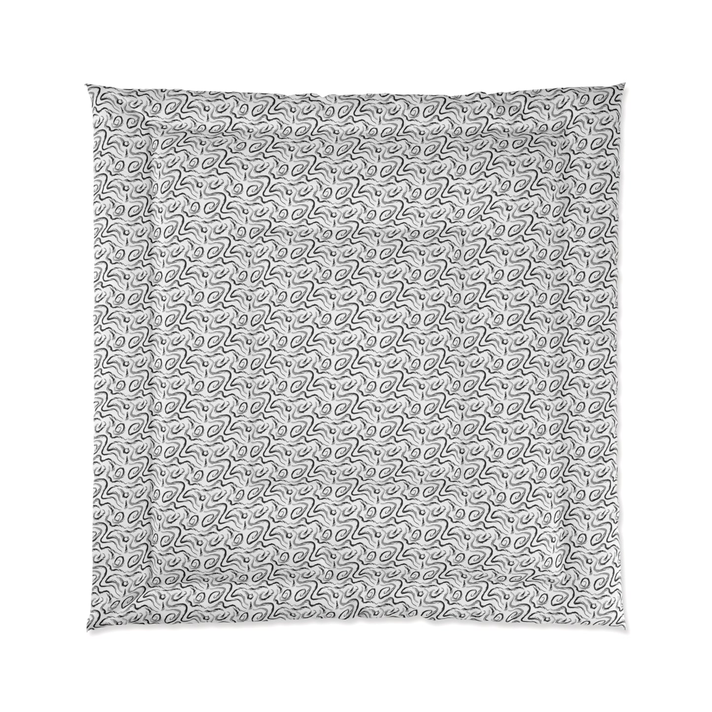 Grunge Scribbles Comforter
