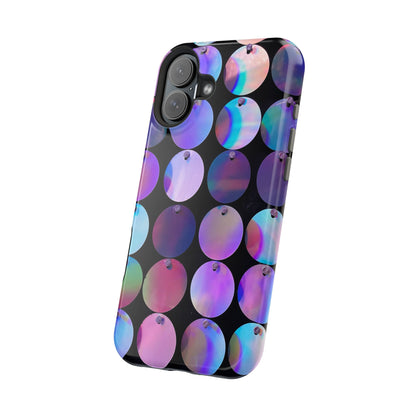 Opal Glow Sequins MagSafe® Compatible Tough Case for iPhone