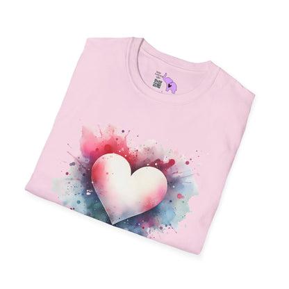 Painted With Love Adult T-shirt