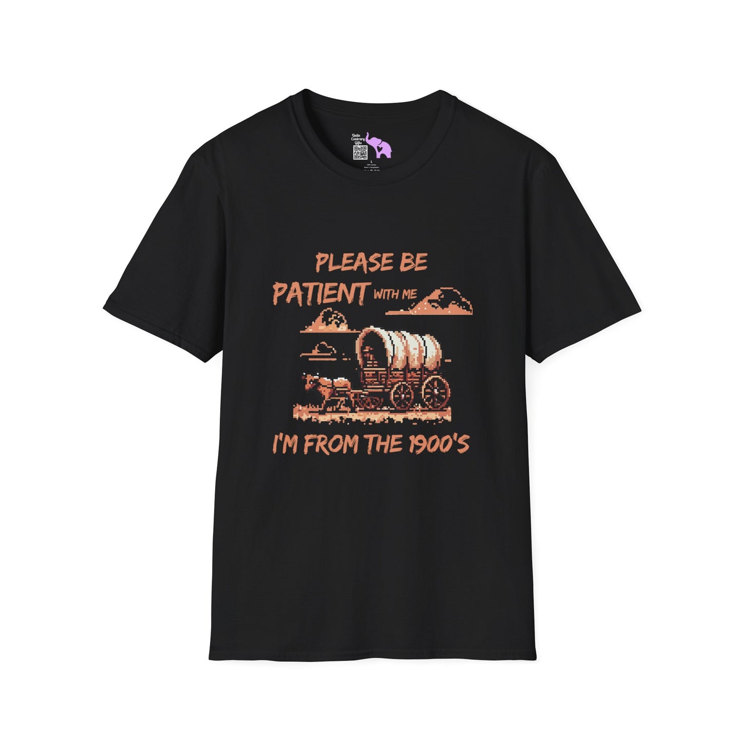 Please Be Patient With Me I'm From The 1900's (Western) Adult T-shirt