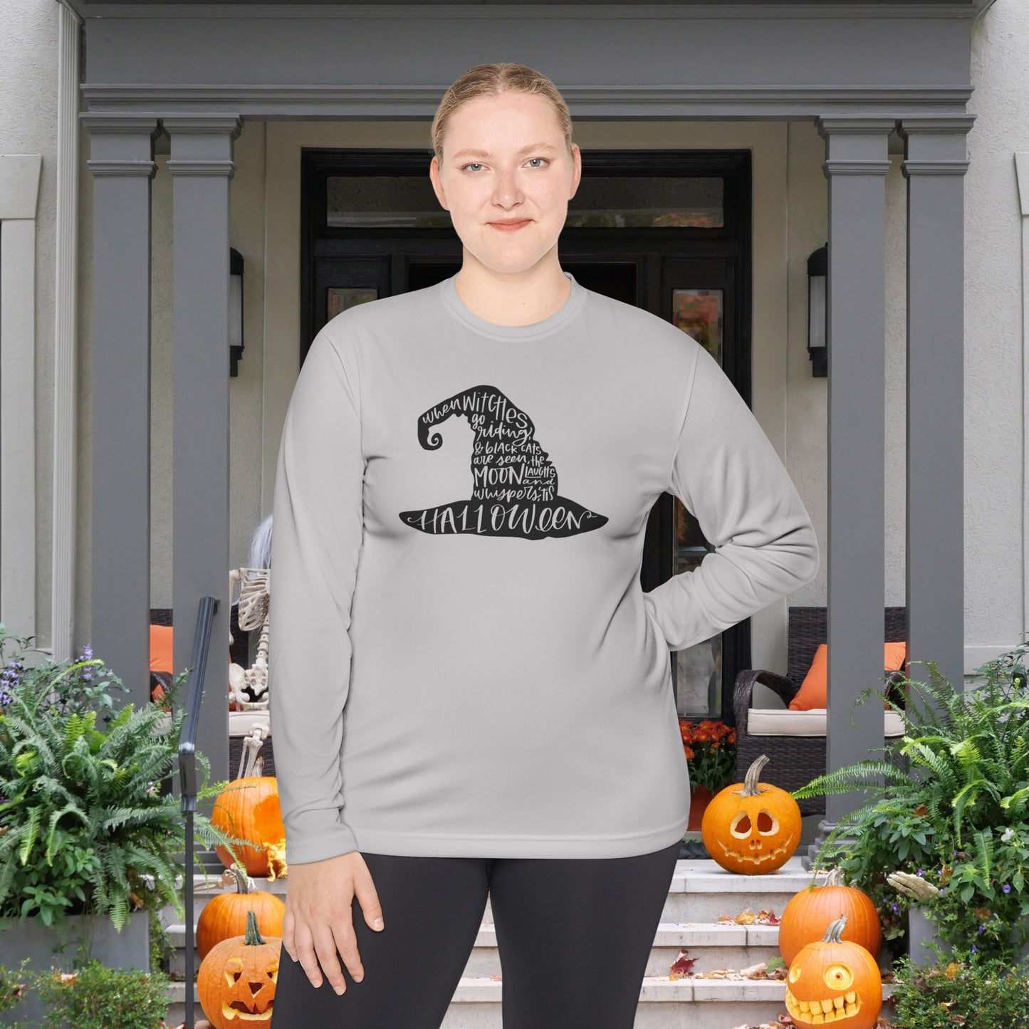 When Witches Go Riding... Adult Long Sleeve Tee