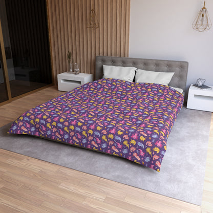 Axolotl Adventures Microfiber Duvet Cover