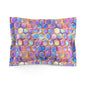 Aurora Hexagons Microfiber Pillow Sham
