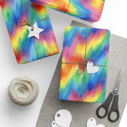 Colorwaves Wrapping Paper