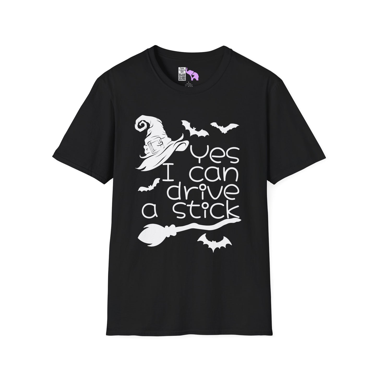 Yes I Can Drive A Stick Adult T-shirt