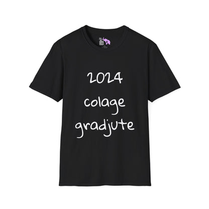 Colage Gradjute Unisex Softstyle T-Shirt