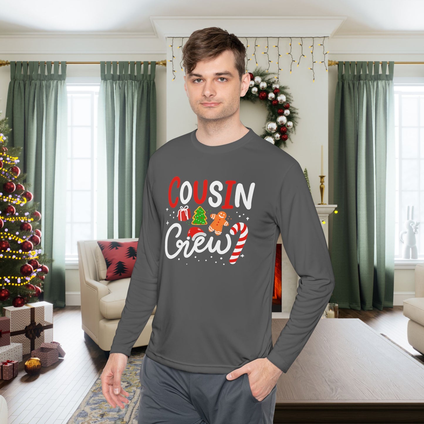 Cousin Crew Adult Long Sleeve Tee