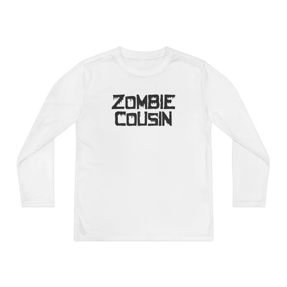 ""Zombie Cousin Youth Long Sleeve Tee
