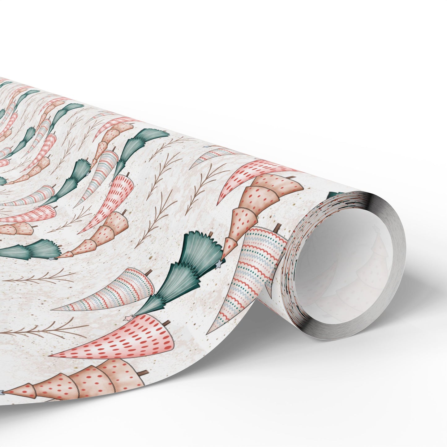 Merry Pines Wrapping Paper
