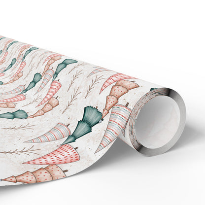 Merry Pines Wrapping Paper