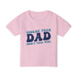 Cooler Than Dad (Don't Tell Him) Heavy Cotton™ Toddler T-shirt