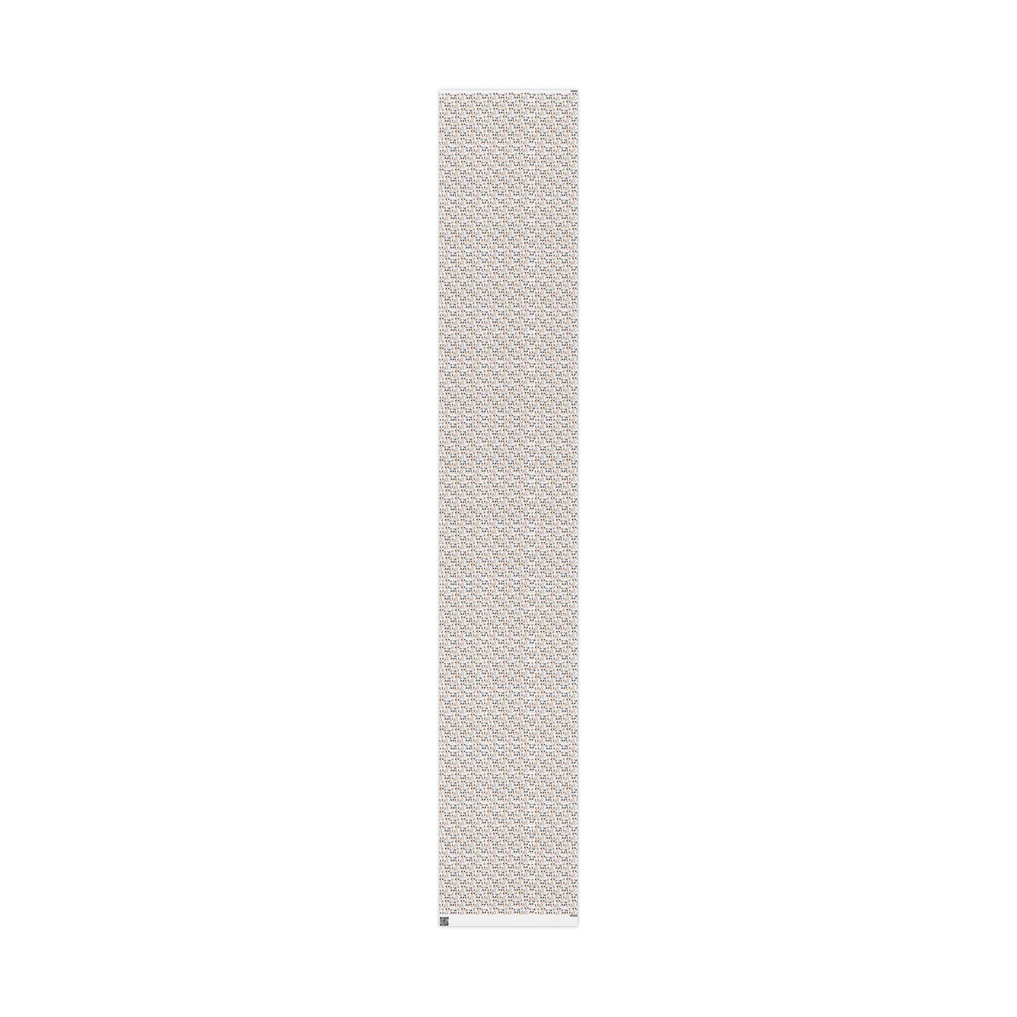 Cute Snowman Faces Wrapping Paper