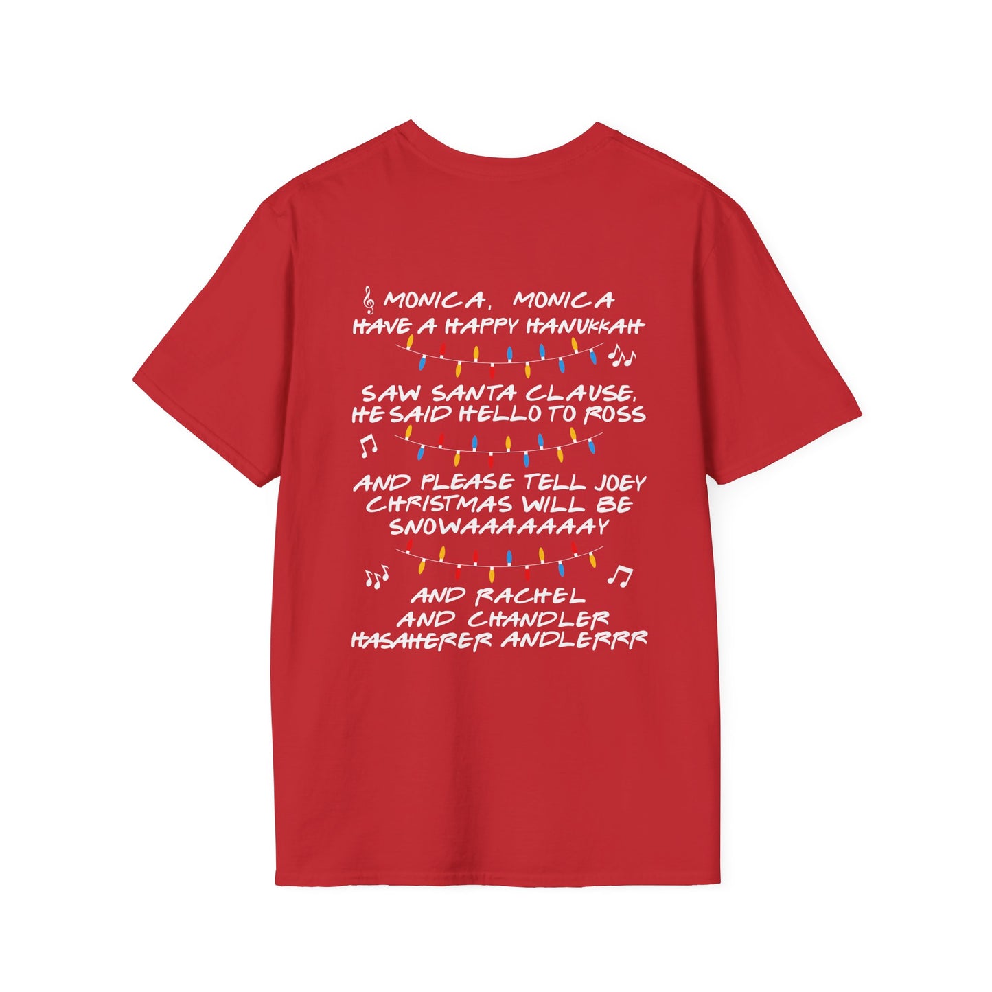 Could I BE Anymore Festive? (Friends, Phoebe's Christmas Song) Adult T-shirt