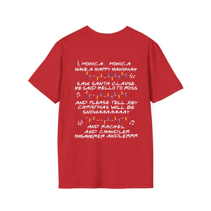 Could I BE Anymore Festive? (Friends, Phoebe's Christmas Song) Adult T-shirt
