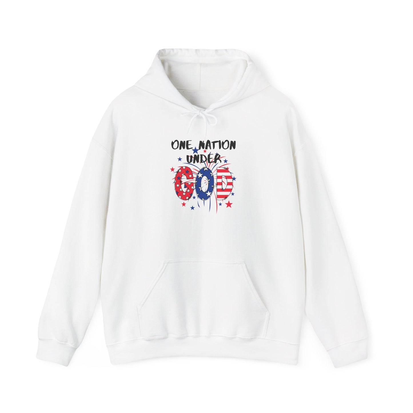 One Nation Under God Heavy Blend™ Hooded Sweatshirt