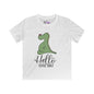 Hello Little Bug (Dinosaur) Kids Softstyle Tee