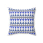 Sapphire Cairn Stripes Throw Pillow