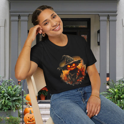Halloween Scarecrow 4 Adult T-shirt