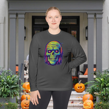 Creepy Zombie Adult Long Sleeve Tee