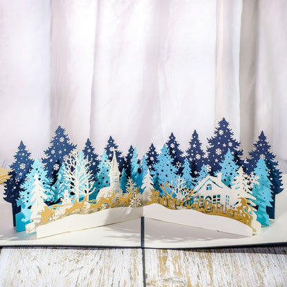 Winter Forest Pop-Up Card