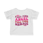 Part Time Angel Full Time Menace Infant Soft T-Shirt