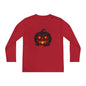 ""Inferno Jack-O’-Lantern Youth Long Sleeve Tee