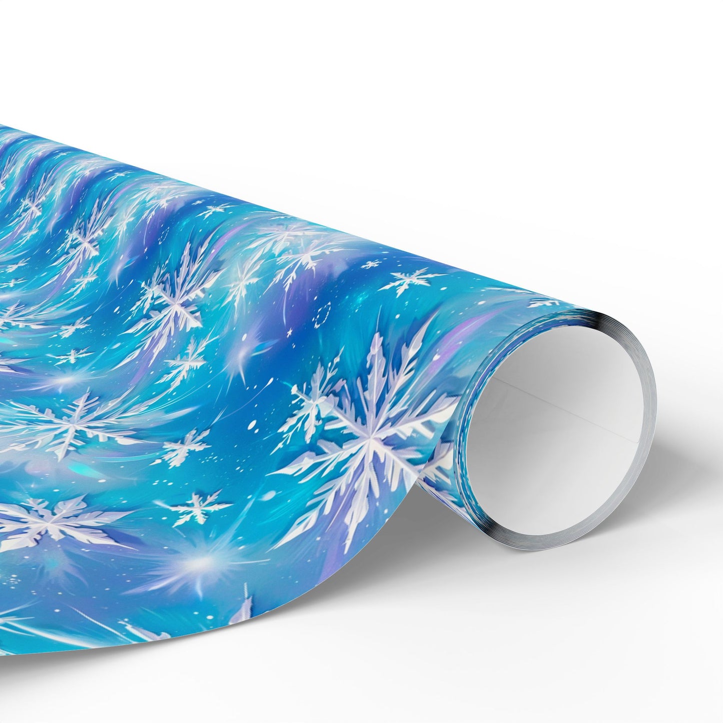 Frosted Elegance Wrapping Paper