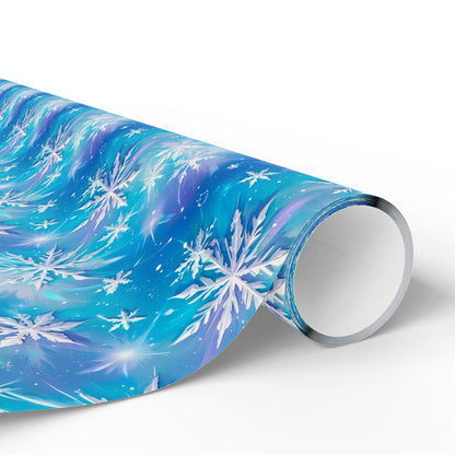Frosted Elegance Wrapping Paper