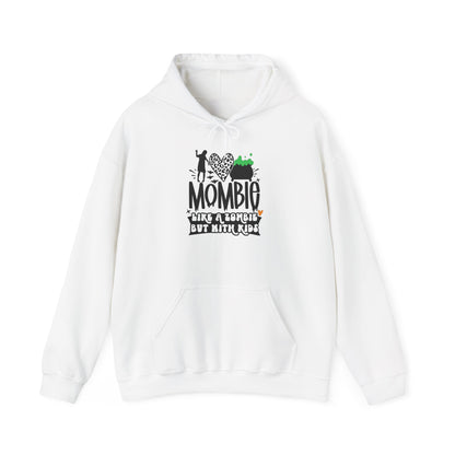 Mombie Like A Zombie But With Kids Heavy Blend™ Hooded Sweatshirt
