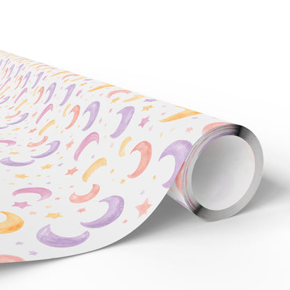 Moon & Star Snuggles Wrapping Paper
