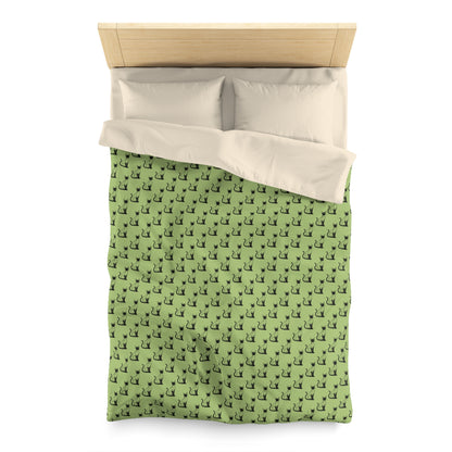 Siamese Charm – Sage Garden Microfiber Duvet Cover