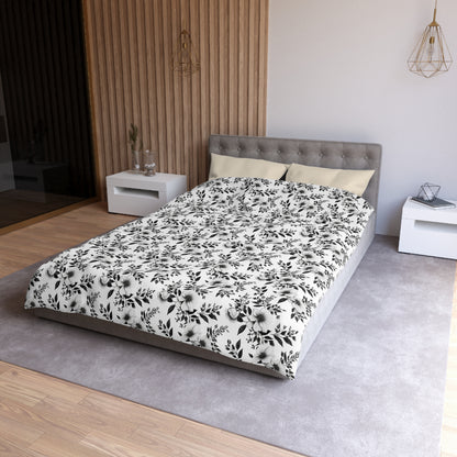 Garden Sketch Microfiber Duvet Cover