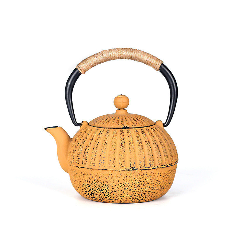 Cast Iron Pumpkin Kettle