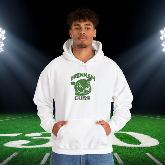Brenham Cubs w/Mascot Adult Heavy Blend™ Hooded Sweatshirt