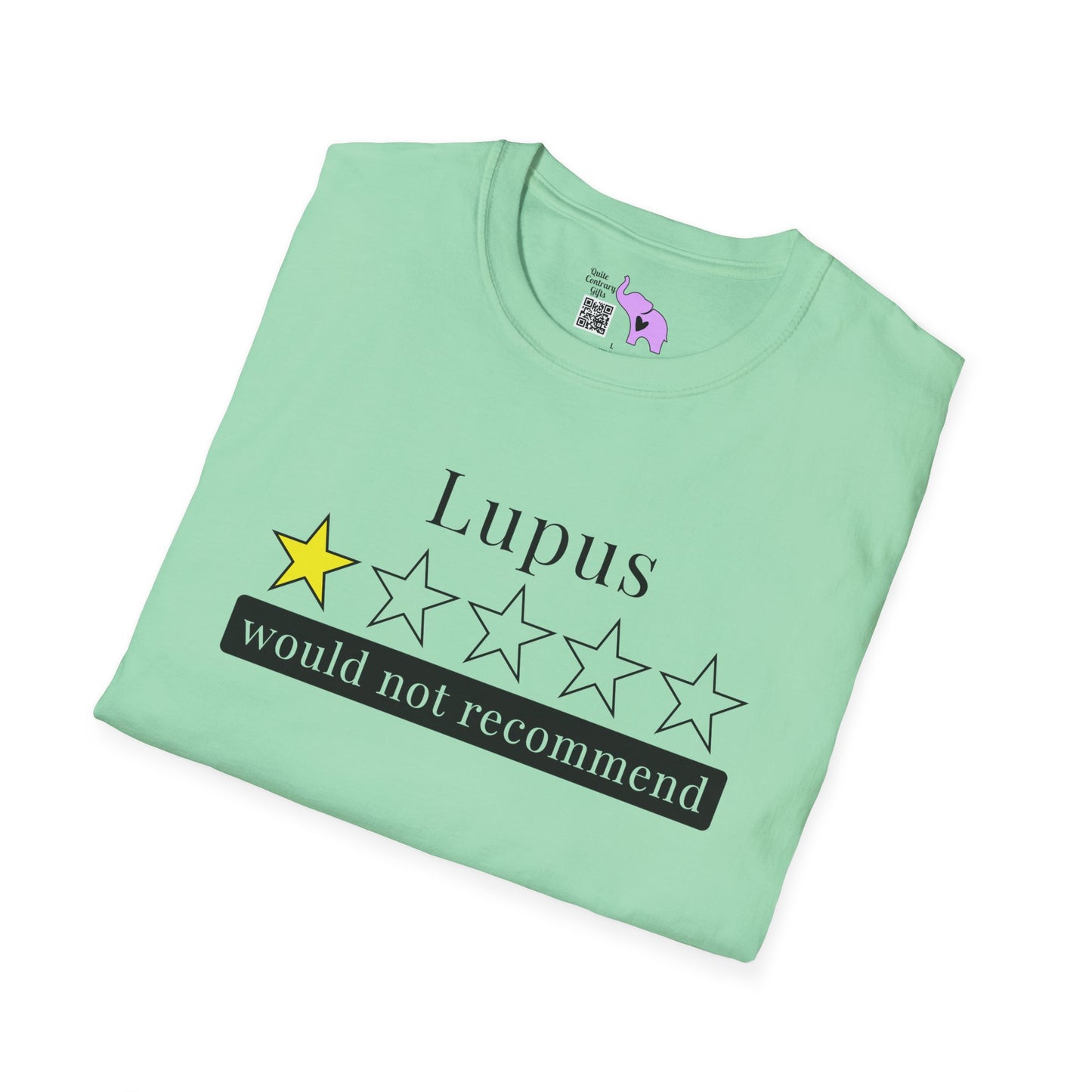 Lupus 1 Star Would Not Recommend Adult T-shirt