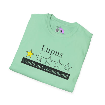 Lupus 1 Star Would Not Recommend Adult T-shirt