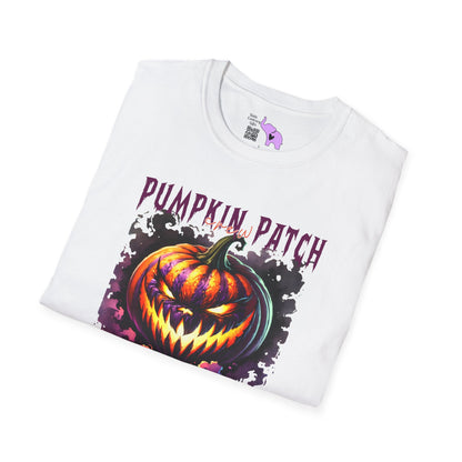 Creepy Pumpkin Patch Adult T-shirt