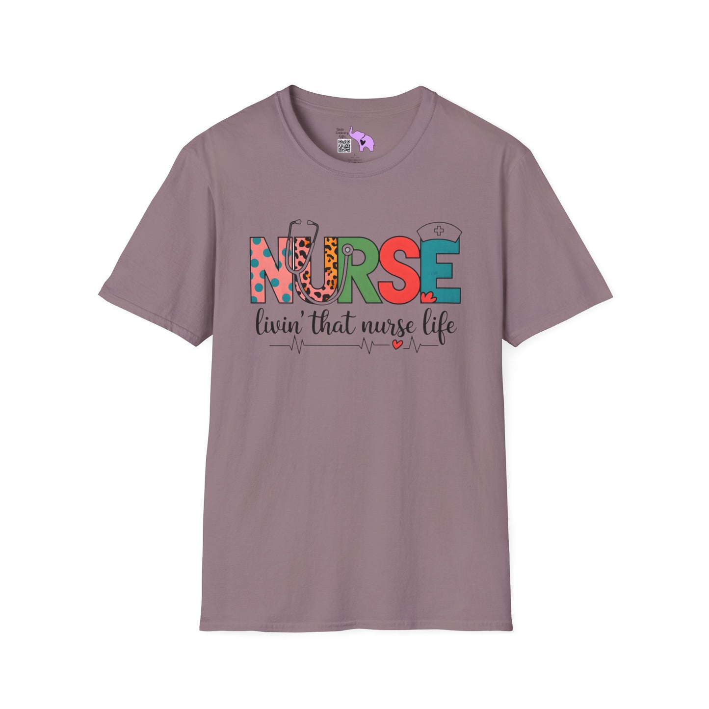 Nurse Livin' That Nurse Life Adult T-shirt