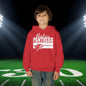 Burton Panthers w/Mascot & Stripes Youth Heavy Blend Hoodie