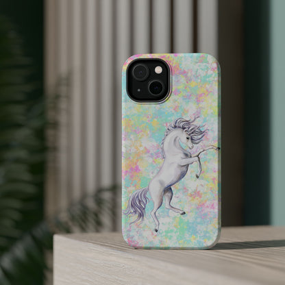 Pastel Pegasus MagSafe® Compatible Tough Case for iPhone
