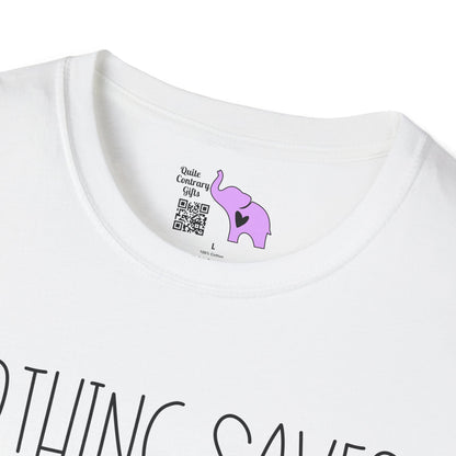 Nothing Saves Money Like Being Antisocial Adult T-shirt