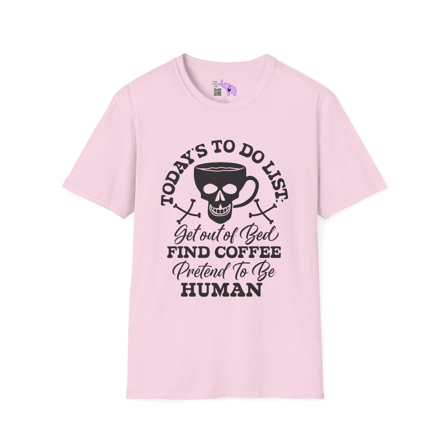 Today's To Do List... Adult T-shirt