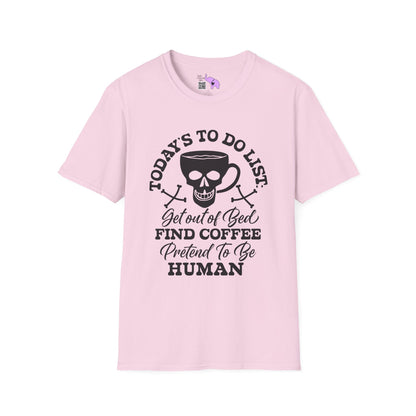 Today's To Do List... Adult T-shirt