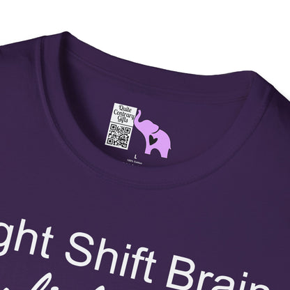 Night Shift Brain Daylight Eyes Handoff Note Same Good Nurse Adult T-shirt
