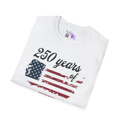 250 Years of Doing It Our Way Adult T-shirt