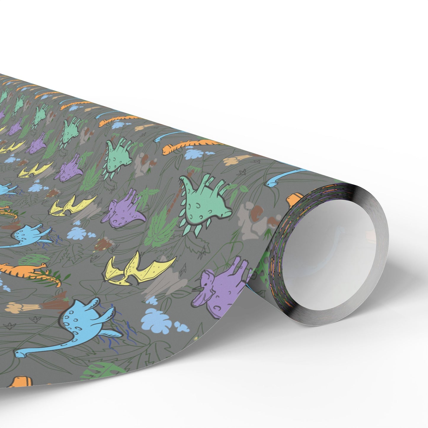 Prehistoric Playtime Wrapping Paper