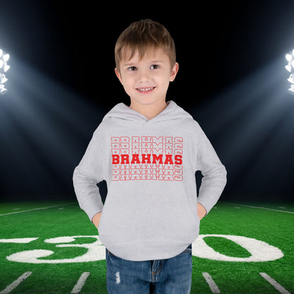 Brahmas (Stacked) Toddler Hoodie